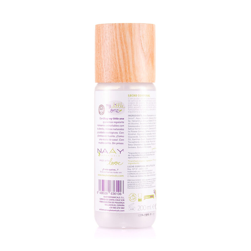 Leche corporal infantil Sweet Touch 200ml Naay Botanicals-2