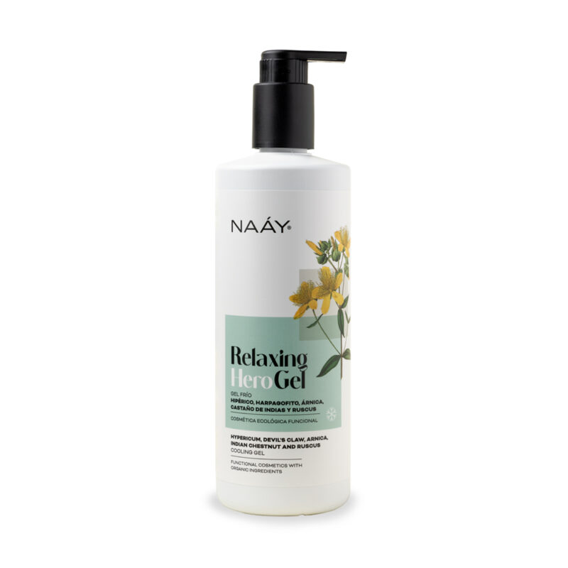 Gel frío Relaxing Hero 500ml Naay Botanicals