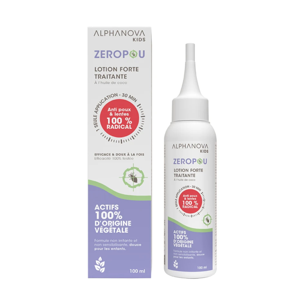 Tratamiento antipiojos Zeropou 100ml Alphanova Kids