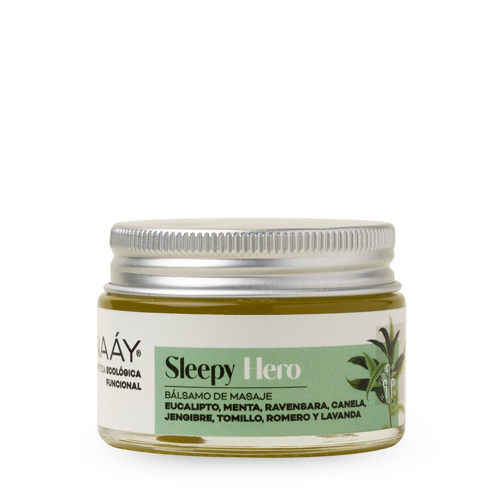 Bálsamo de masaje sleepy Hero Naáy Botanicals