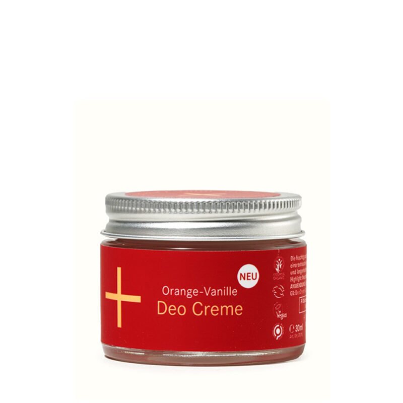 Desodorante crema naranja y vainilla iplusm